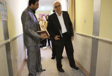 گزارش تصویری هیات رئیسه دانشگاه از خوابگاه خواهران به مناسبت هفته خوابگاه
